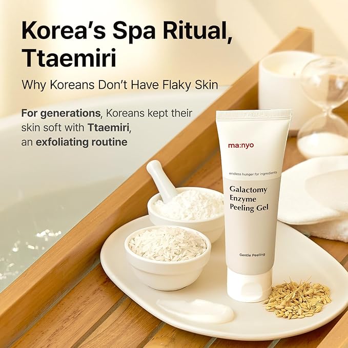 MANYO Galactomy Enzyme Peeling Gel, Face and Body Scrub, Dead Skin Remover - Image 3