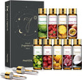 PHATOIL 9Pcs Fruity Fragrance Oil Gift Set, 10ml/0.33fl.oz Fragrance Oils by PHATOIL