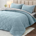 MUXHOMO 5 Pieces Twin Comforter Set, Reversible Bed in a Bag Twin Size by MUXHOMO