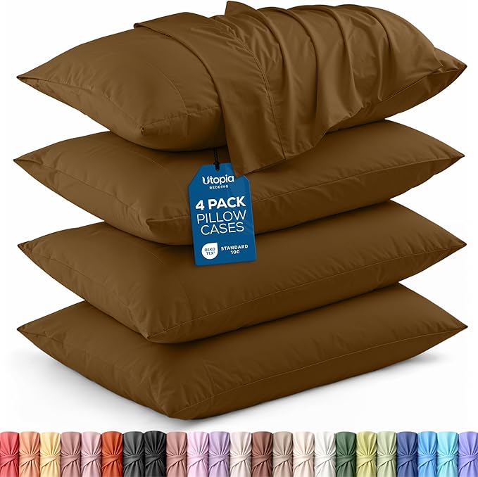 Utopia Bedding King Pillow Cases by UTOPIABEDDING