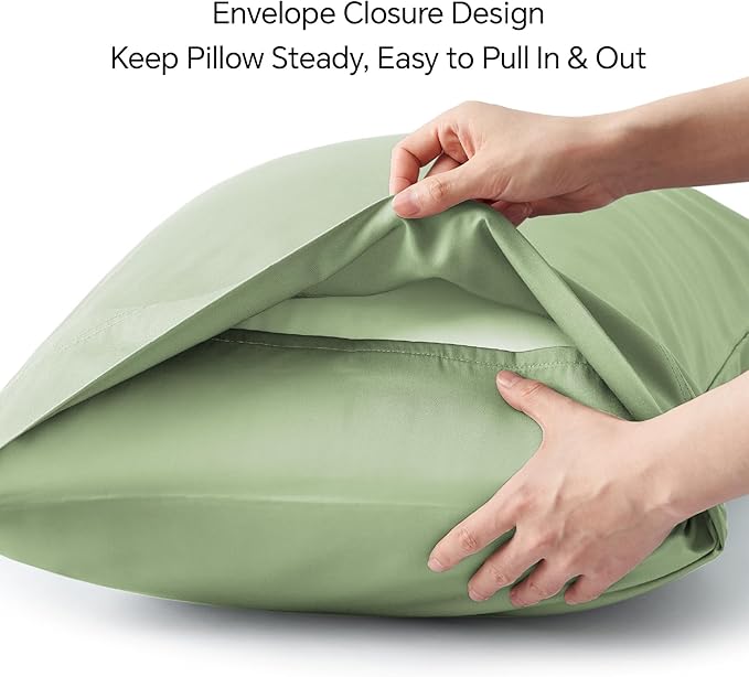 BEDELITE Body Pillow Cover, Rayon Made from Bamboo, Cooling Body Pillow - Image 6