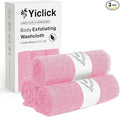 Yiclick Exfoliating Washcloth Towel- Exfoliating Body Scrubber Exfoliator by YiclickCreateBeautyforLife