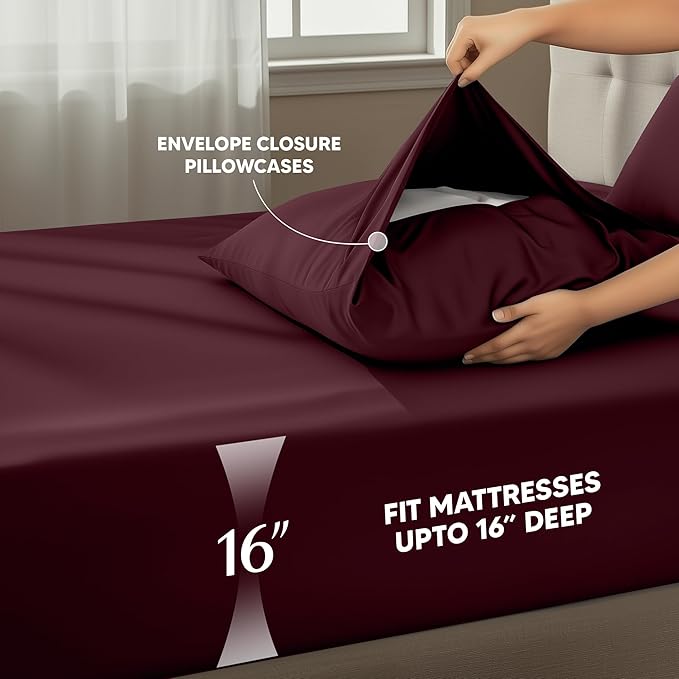 Utopia Bedding Twin XL Sheet Set – 3 Piece Bed Sheets - Image 4