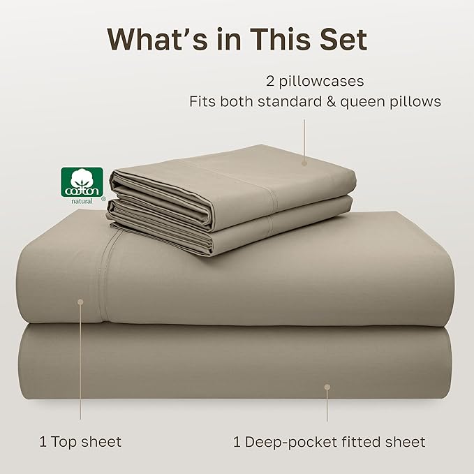 California Design Den Queen Size Sheet Set - Image 4