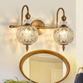 Piepooye Vintage Bathroom Light Fixtures Gold Vanity Light by Piepooye
