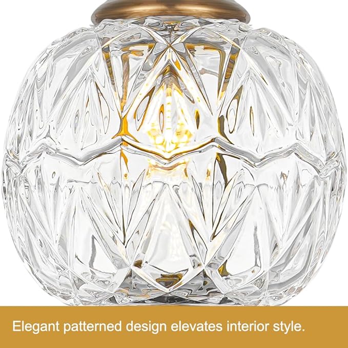 Brushed Antique Brass Bathroom Vanity Light Fixture Vintage Style - Image 7