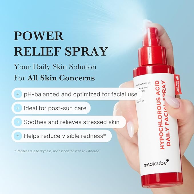 medicube Power Soothing Spray, Hypochlorous Acid Spray - Image 2
