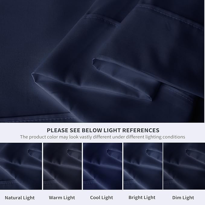 Maple&Stone Full Flat Sheet 6 Pack, Premium Soft & Breathable, Brushed - Image 4
