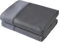 Flat Sheet Only 2 Pack, Full Size 400 Thread Count 100% Egyptian Cotton Flat by ShunjieHome