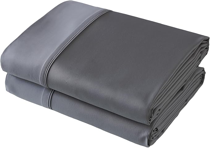 Flat Sheet Only 2 Pack, Twin Size 400 Thread Count 100% Egyptian Cotton Flat by ShunjieHome