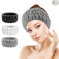 3PCS Spa Headband for Women – Soft Terry Cloth Hairband for Facial Makeup by Unknown