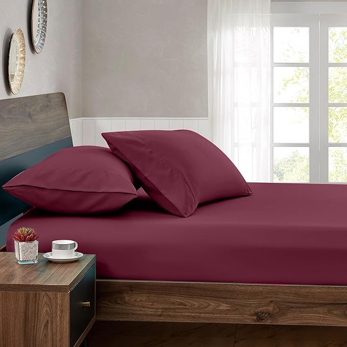 FreshCulture King Fitted Sheets, Bulk Pack of 6, Deep Pocket, Soft Microfiber - Image 6