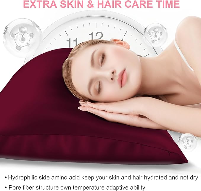 Silk Pillow Cases Standard Size - Image 3