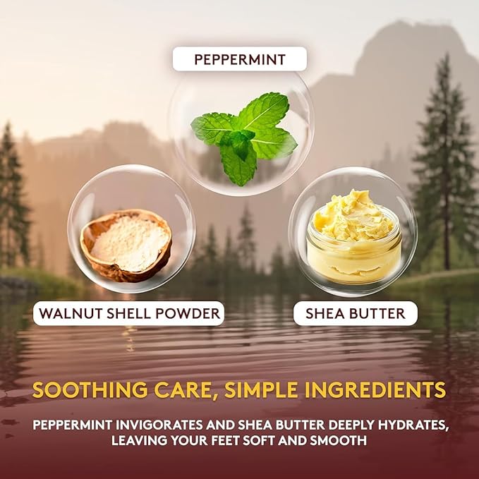 OKAY Peppermint Foot Scrub - Image 6