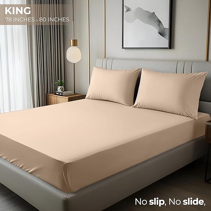 Utopia Bedding King Fitted Sheet - Image 2