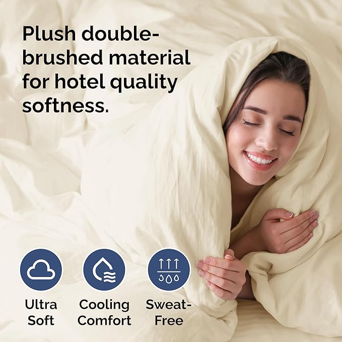 Duvet Cover Queen Size Set - Image 3