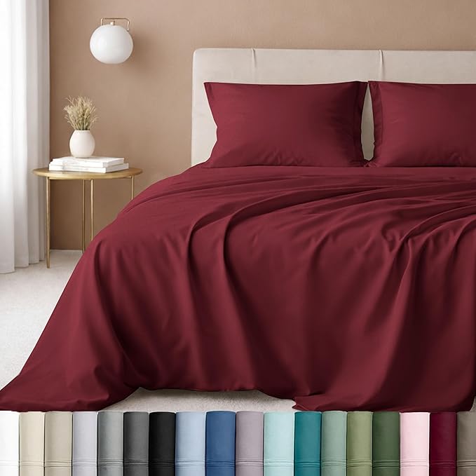 California Design Den 100% Cotton Sheets Twin XL Size Set by CaliforniaDesignDen