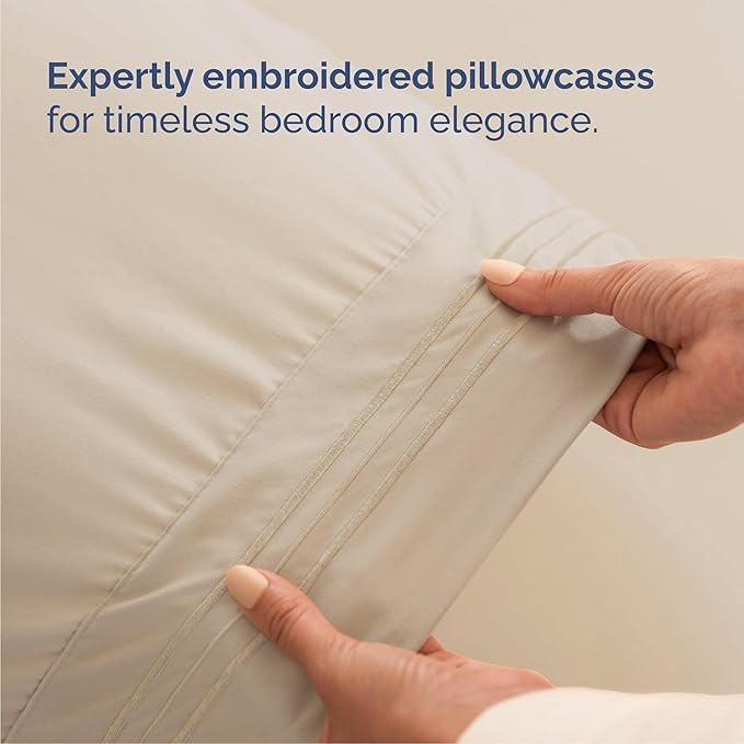 Queen Size 4 Piece Sheet Set - Image 6