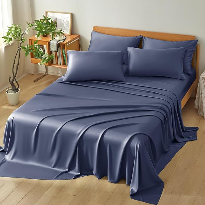 Homiest Cooling Pillow Cases Queen Size Set of 2, 100% Rayon Derived from - Image 6