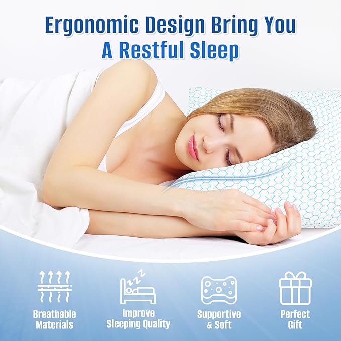 CushyOasis Shredded Memory Foam Pillow - Image 6