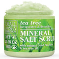 Dead Sea Collection Tea Tree Salt Scrub – Exfoliating Body Scrub by DeadSeaCollection