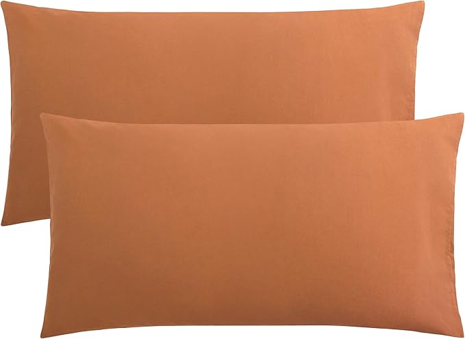 FLXXIE King Pillow Cases Set of 2, Soft Microfiber Pillow Covers by FLXXIE