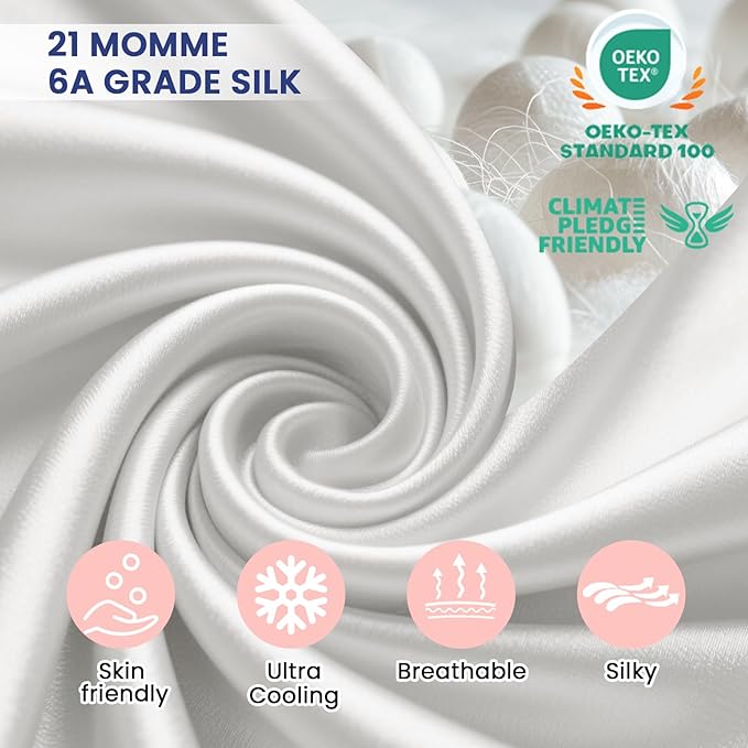 Ravmix 100% Silk Pillow Cases - Image 5