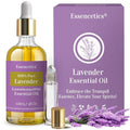 Organic Lavender Essential Oil for Diffuser 4oz by Essencetics