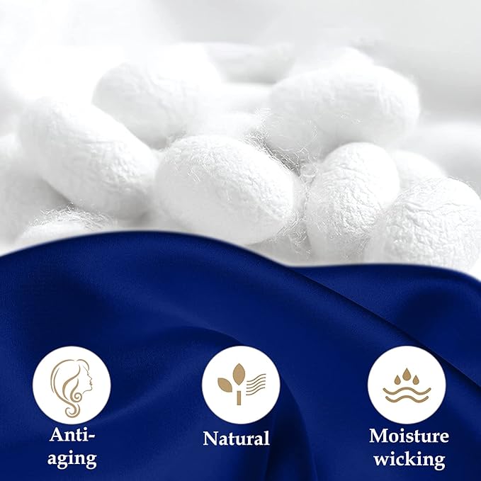 INSSL Silk Pillowcase for Women, Mulberry SIL Pillowcase for Hair and Skin and - Image 4
