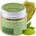 Handmade Heroes Matcha Latte Lip Scrub 1oz 100% Natural Vegan Skin Care Deep by HandmadeHeroes