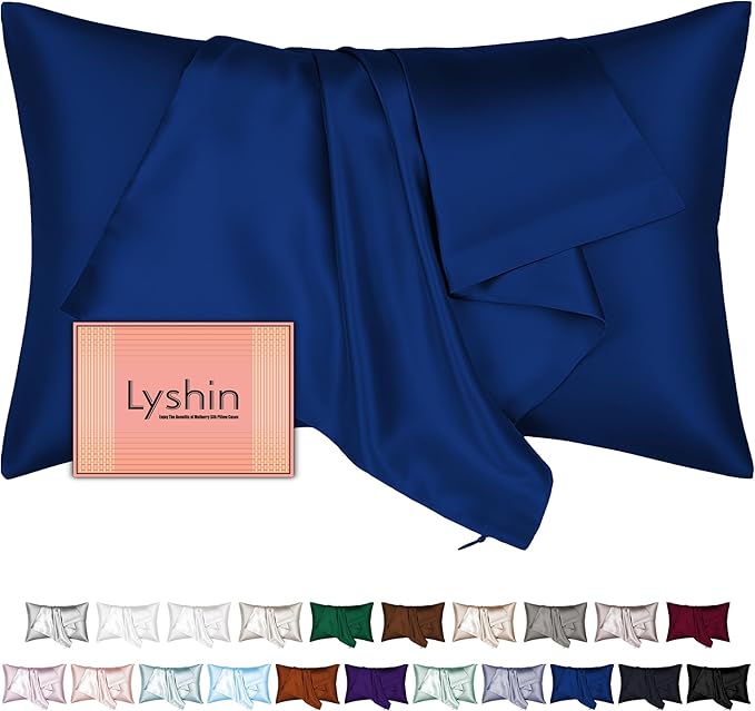 Silk Pillow Cases Standard Size by LYSHINSILKPILLOWCASES