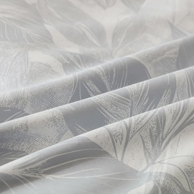 OAITE Duvet Cover Set Twin Size Floral Pattern Ultra Soft 100% Cotton Duvet - Image 6