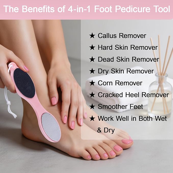 4-Sided Nano Glass Foot Callus Remover, Professional Foot File, Durable Foot - Image 5