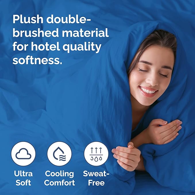 Duvet Cover Cal King Size Set - Image 3