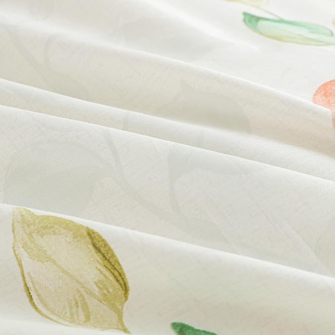 OAITE Duvet Cover Set King Size Floral Pattern Ultra Soft 100% Cotton Duvet - Image 6