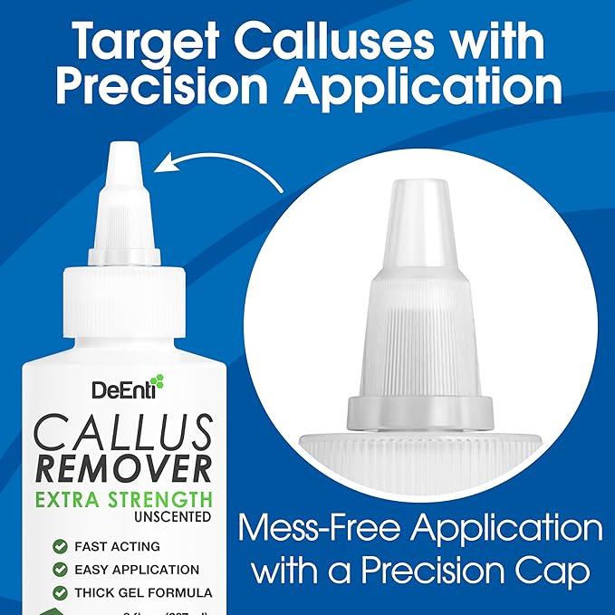 DeEnti Callus Remover for Feet, Extra Strength Foot Callus Remover Gel - Image 5