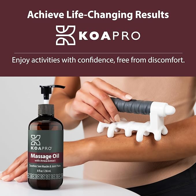 KOAPRO Arnica Sore Muscle Massage Oil - Image 6