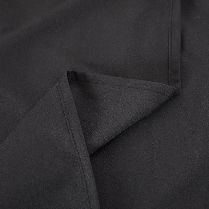 Full Flat Sheet Only， 80x96Inch Black - Image 7