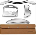 4 in 1 Professional Muscle Scraper Tool Set, Stainless Steel gua sha IASTM Tools by GYXCOELEIASTMTOOL