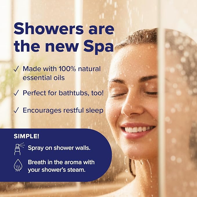 MOXE Shower Mist, Spa Steam Spray, Certified Natural Essential Oils, - Image 4