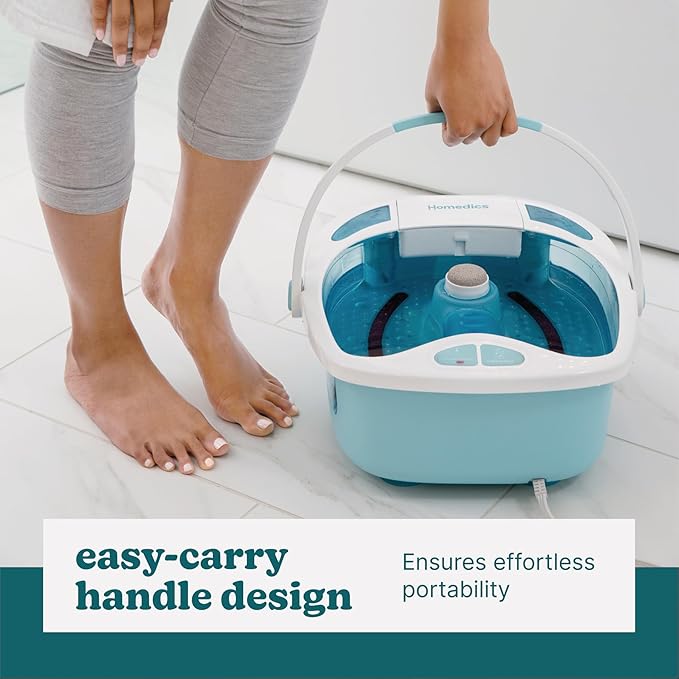 HoMedics Shower Bliss Foot Spa, Shower Massage Water Jets, Pedicure Center - Image 3