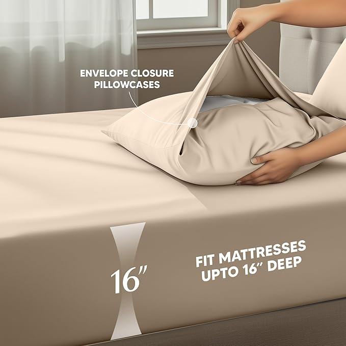 Utopia Bedding Twin Sheet Set – 3 Piece Bed Sheets - Image 4