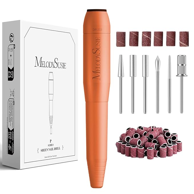 MelodySusie Pen-Shaped Portable USB Nail Drill, PC120I 20000RPM Electric Nail by MelodySusie