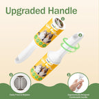 Extra Sticky Lint Roller for Pet Hairs 100 Sheets Lint Rollers with Reinforced 1 Handles and Tough Paper