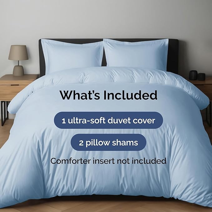 Duvet Cover Cal King Size Set - Image 2