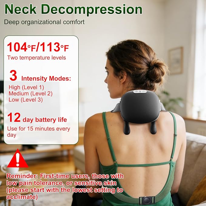 Nooydio Neck Massager, Neck and Back Massager - Image 2