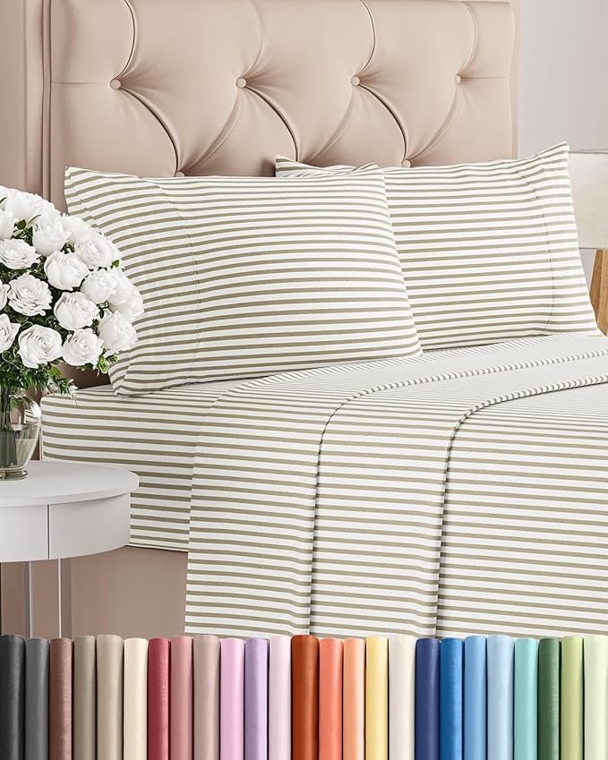 Cal King Size 4 Piece Sheet Set by CGKUnlimited