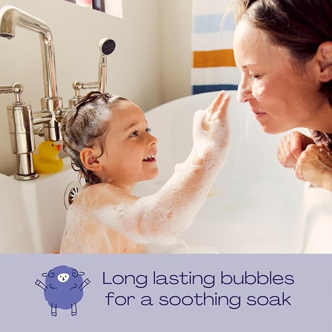 Hello Bello Ultra-Hydrating Baby Bubble Bath, Soft Lavender Scented, Tear Free - Image 3