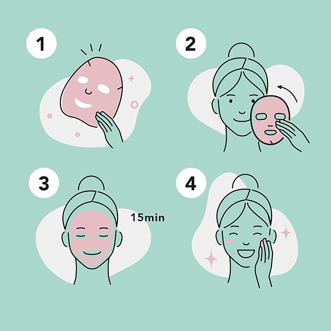 Celavi Collagen Face Sheet Mask K-Beauty Korea Skin Care Moisturizing New D - Image 8