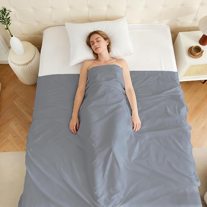 King Flat Sheet Only, 1 Pack Top Bed Sheets, Soft Breathable Brushed Microfiber - Image 7